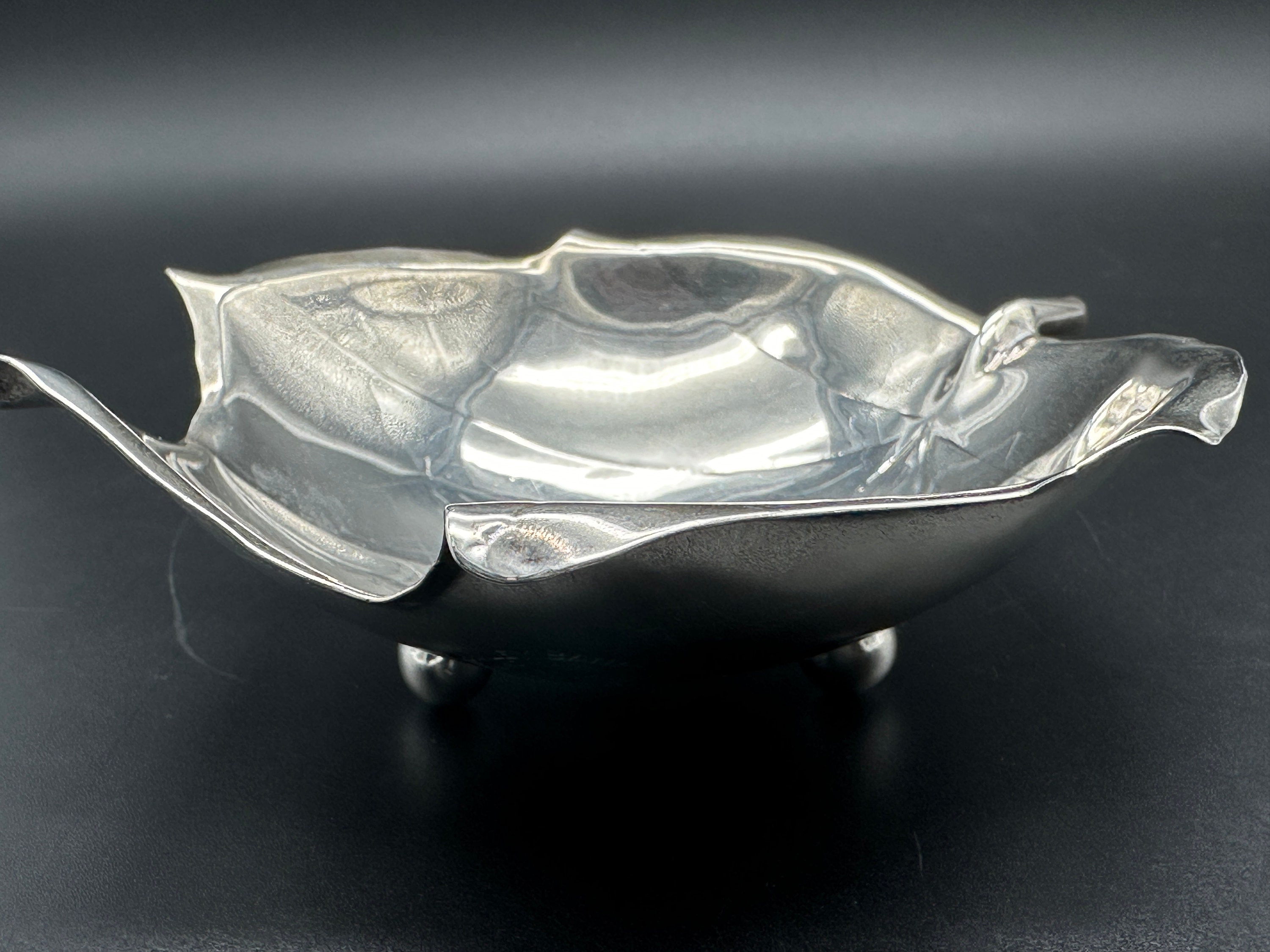 Vintage Alfredo Sciarrotta Hand Made Sterling Silver Tobacco