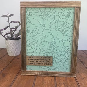 Inspirational Wood Sign | Motivational Wall Decor | Positive Quote Home Sign | Uplifting Rustic Farmhouse Decor | Gift for Her