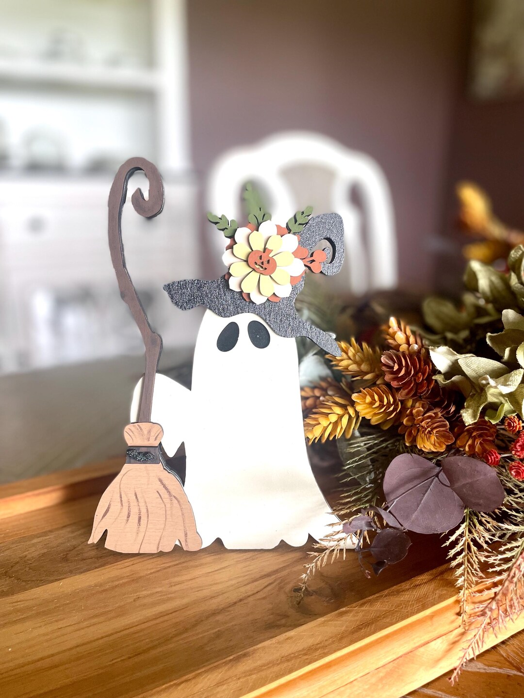 Fall Ghost | Halloween Ghost | Witch Ghost | Halloween Shelf Sitter ...