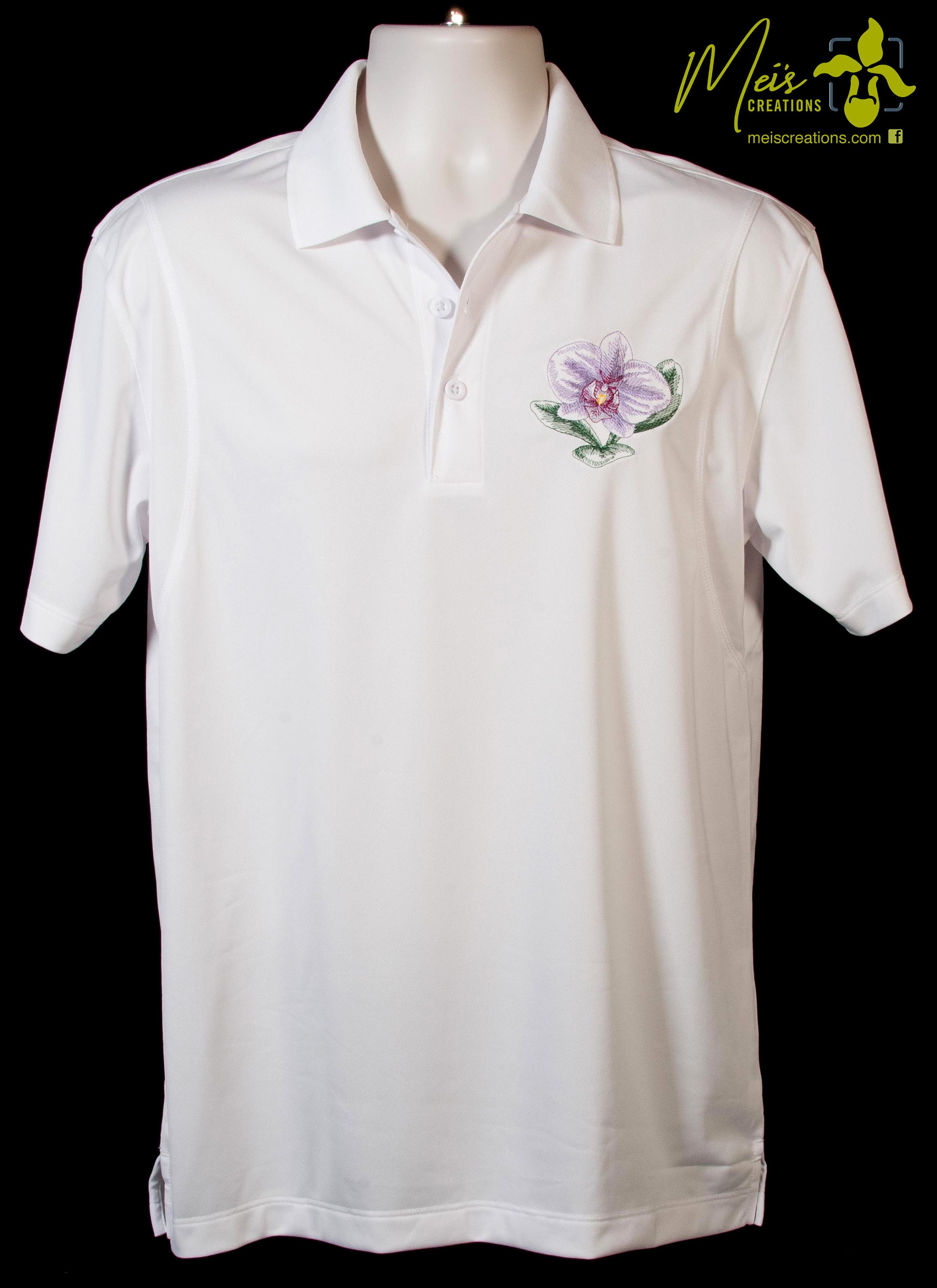 Embroidered Orchid Shirts - Etsy