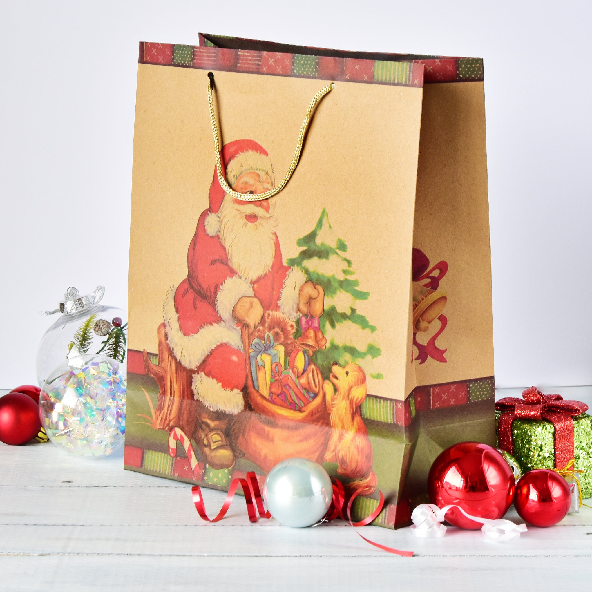 Sealable christmas gift bags sale