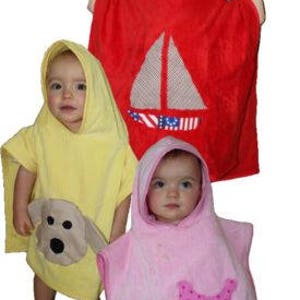 Hooded Bath Towel PDF Pattern for Infant to 4 years old