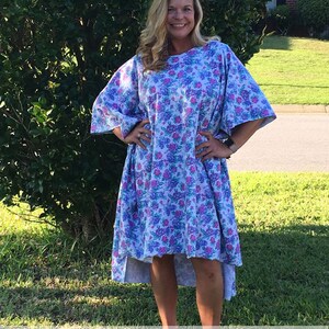 Full Figure / Plus Size Convertible Beach Towel/Coverup PDF Sewing Pattern image 2