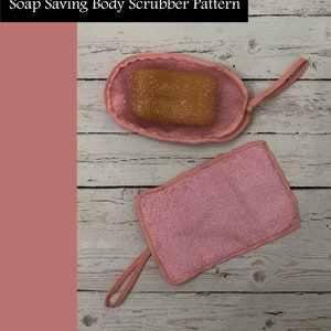 Soap Saving Body Scrubber Pattern 4950, PDF Sewing Pattern, Shower Body Scrubber