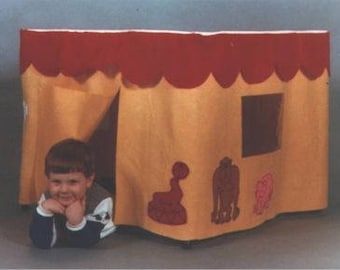 Children's Portable Playhouse PDF Sewing Pattern