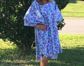Misses Convertible Beach Towel / Coverup PDF Sewing Pattern