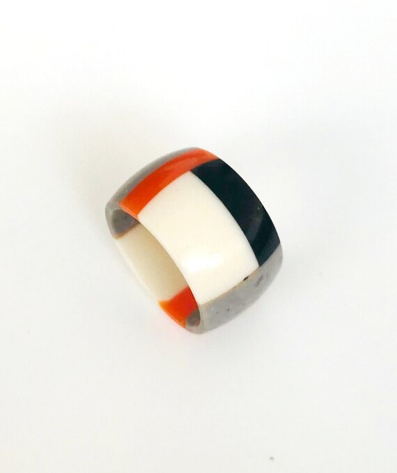 Band Ring Made From Hi Macs And Corian Design Ring One Of A Etsy