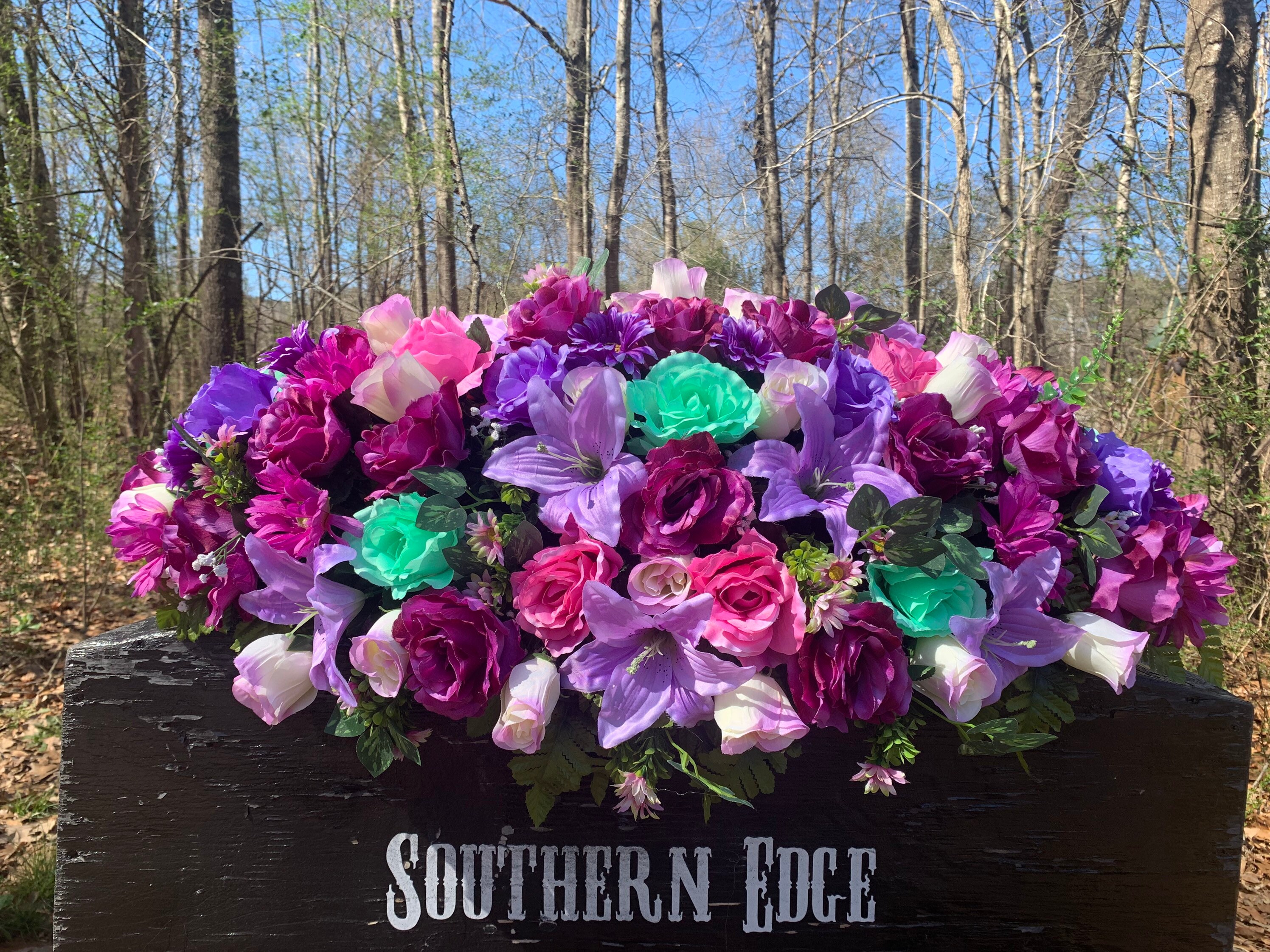 36 Extra Large Headstone Saddle Easter Cemetery Saddle Etsy