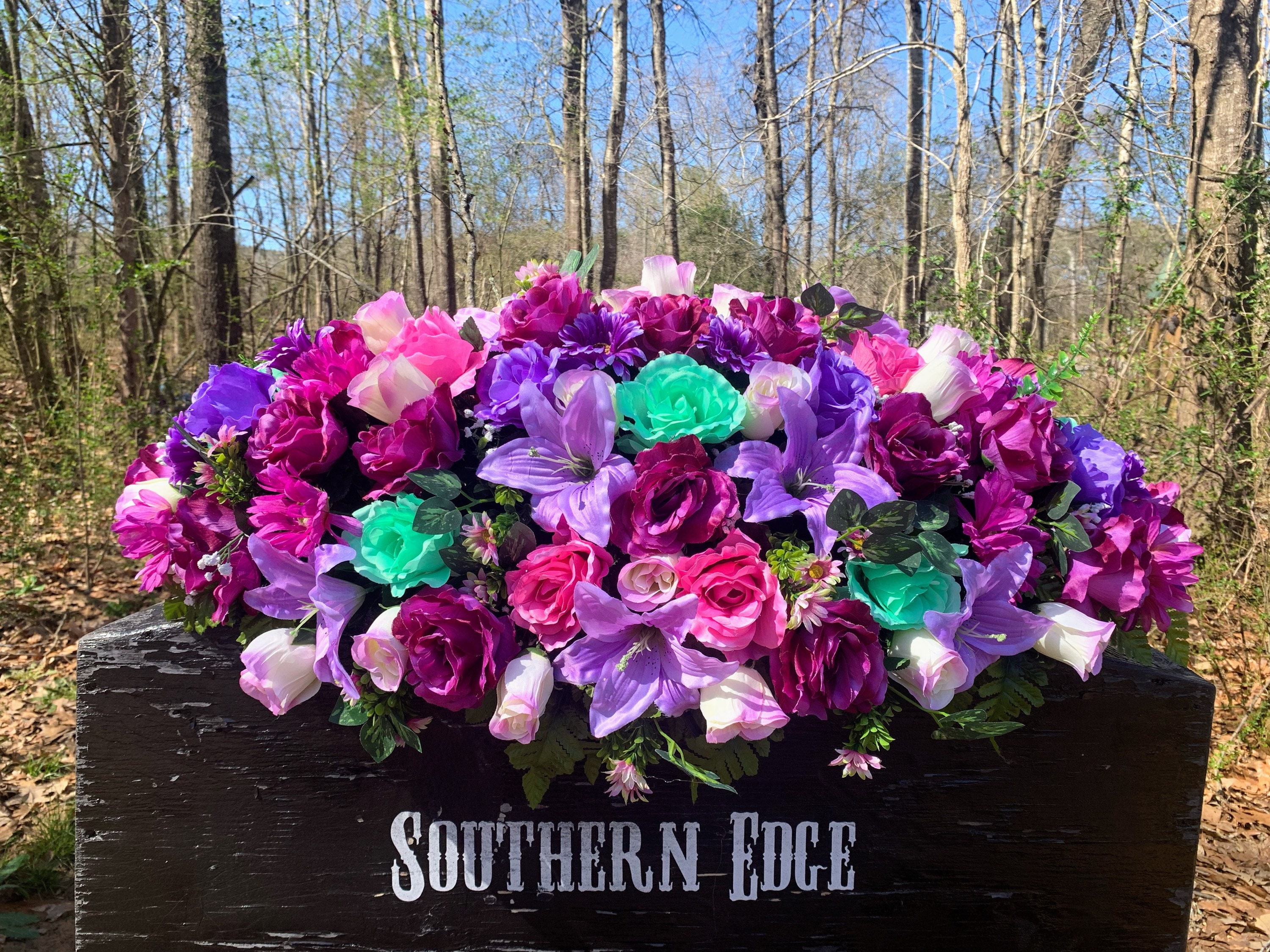 36 Extra Large Headstone Saddle Easter Cemetery Saddle Etsy