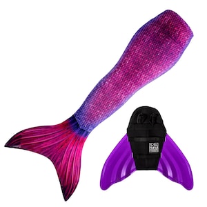 Bali Blush Mermaid Tail + Monofin Set - Teen/Adult