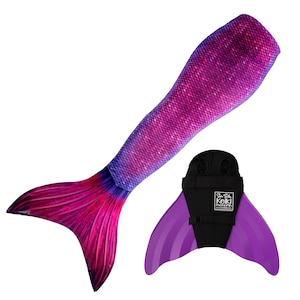 Bali Blush Mermaid Tail + Monofin Set - Child