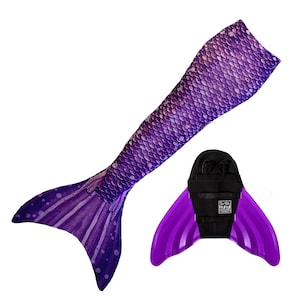 Paradise Purple Mermaid Tail + Monofin Set - Teen/Adult