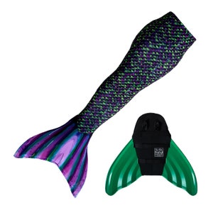 Dragon Tail Mermaid Tail + Monofin Set - Teen/Adult