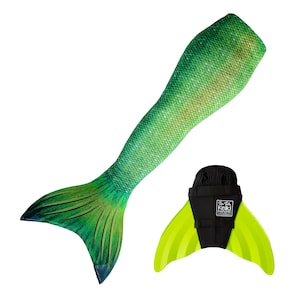 Lime Rickey Mermaid Tail + Monofin Set - Child