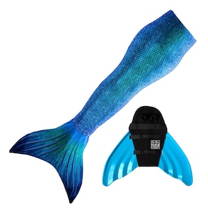 Blue Lagoon Mermaid Tail + Monofin Set - Teen/Adult