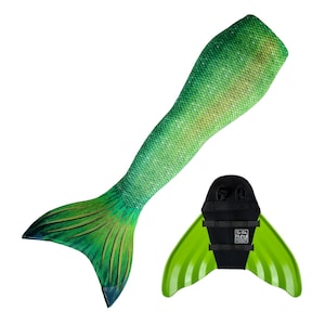 Lime Rickey Mermaid Tail + Monofin Set - Teen/Adult