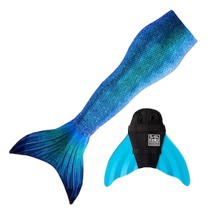 Blue Lagoon Mermaid Tail + Monofin Set - Child