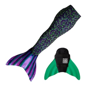 Dragon Tail Mermaid Tail + Monofin Set - Child