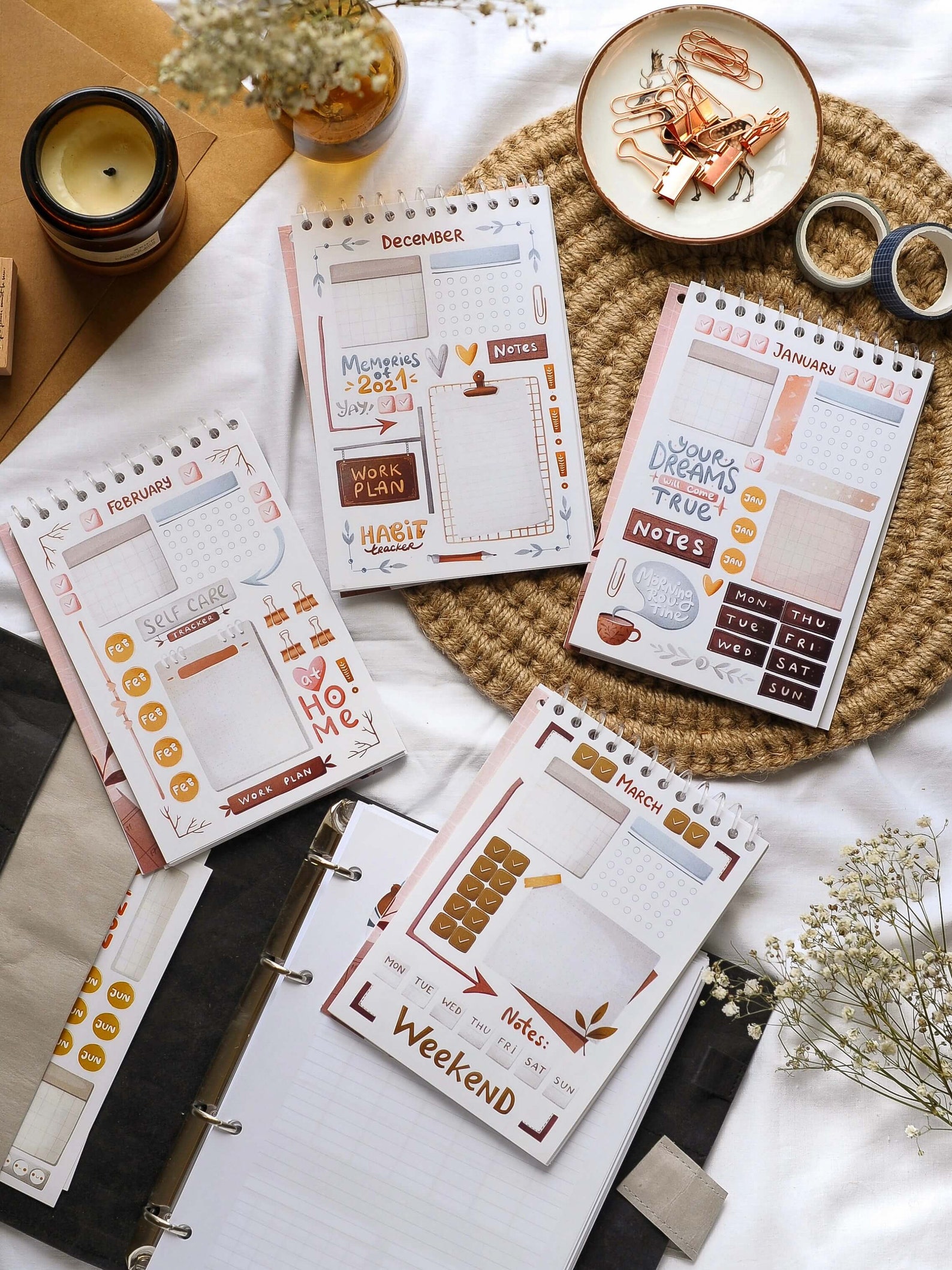 Planner Sticker Book 16 stickers sheets To Do Stickers Etsy