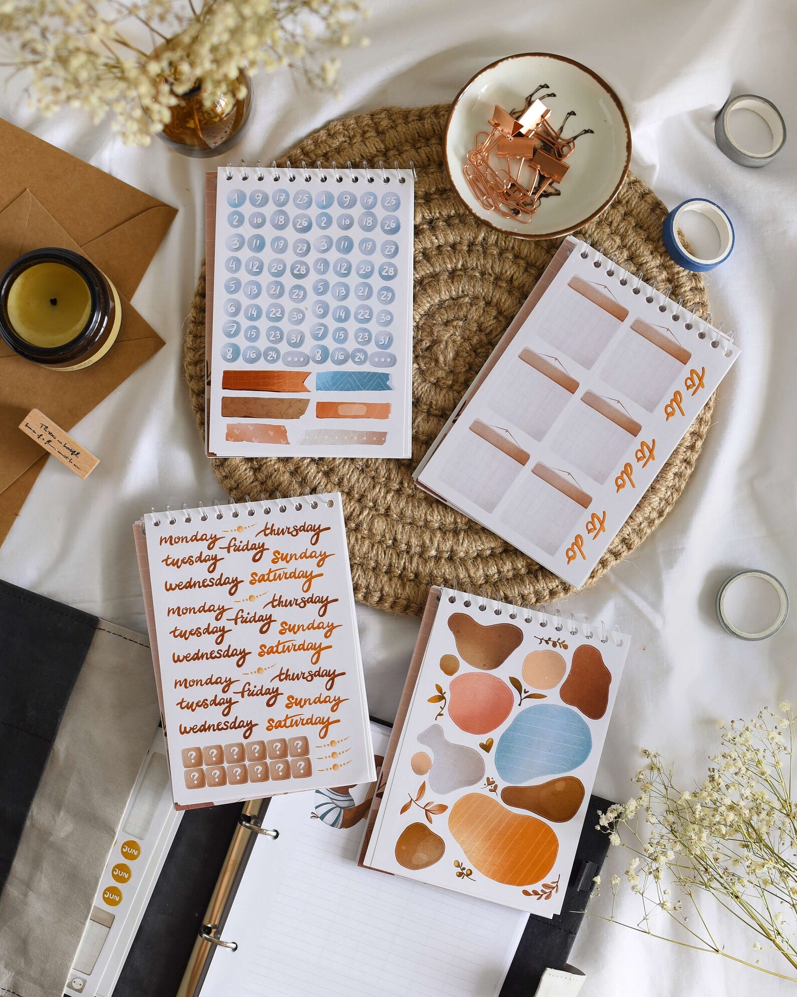 Planner Sticker Book 16 stickers sheets To Do Stickers Etsy