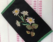 Victorian Hand-Embroidered Silk Purse