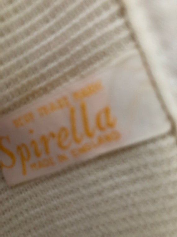 Vintage 1950s Spirella Cream Laced Front Girdle/C… - image 9