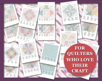 Quilt Puzzle Printables, Quilt Games, Instant Download for Quilters, Quilt Retreat Games, Quilt Meeting Games, 10 Quilt Word Search Puzzles