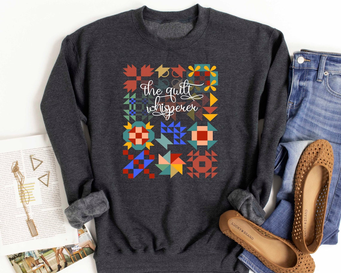 Quilt Sweatshirt Quilter Gifts Quilters Gifts Quilting Etsy