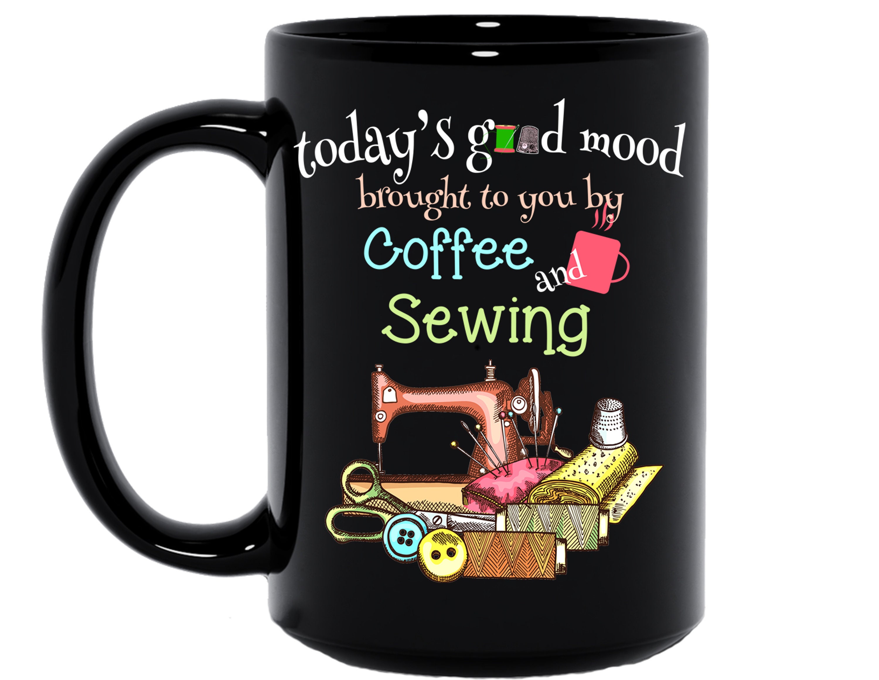 Sewing Mug Sewing Gift Ideas Cute Sewing Gifts Custom Etsy