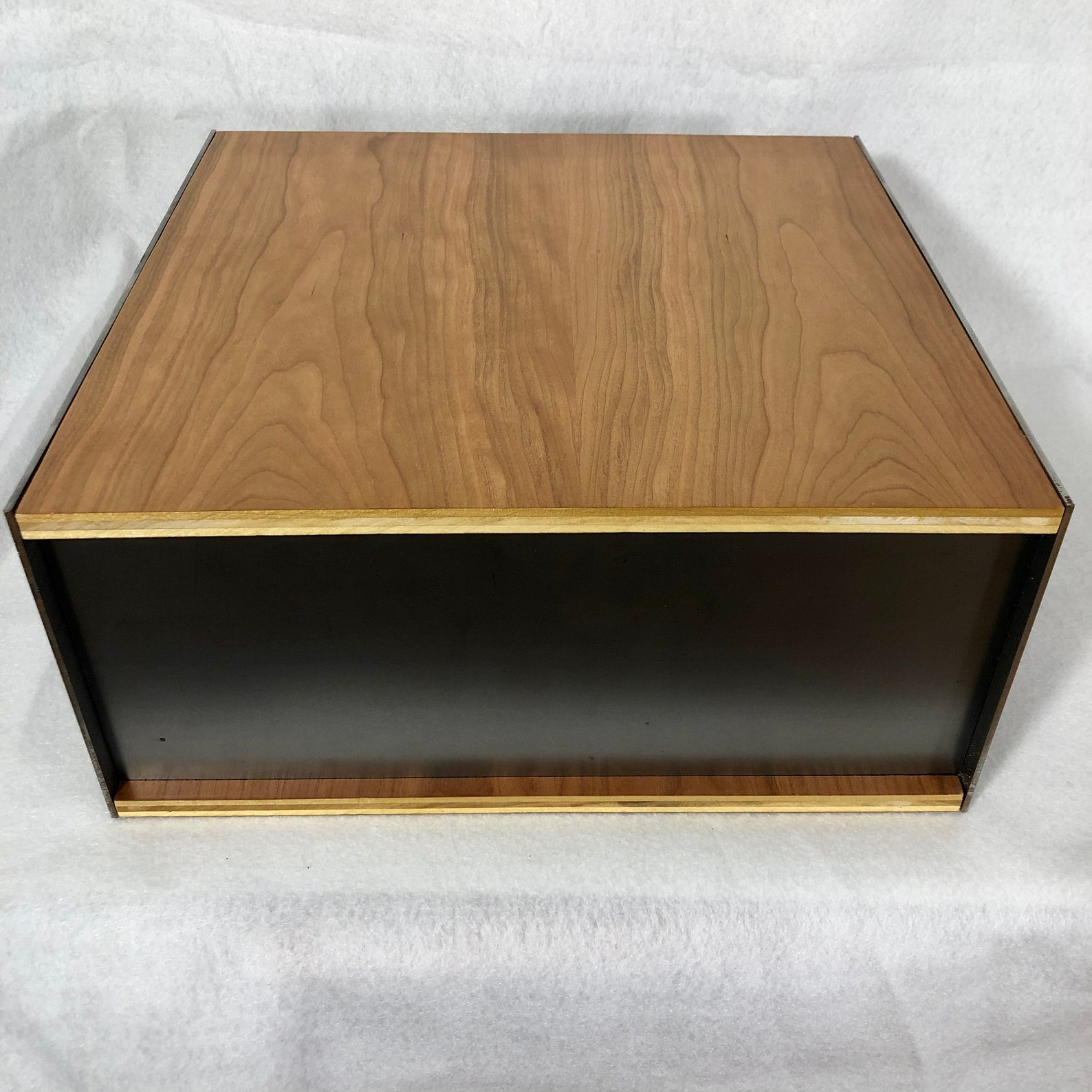 Vinyl Record Storage Milk Crate Design Cherry Half the Etsy