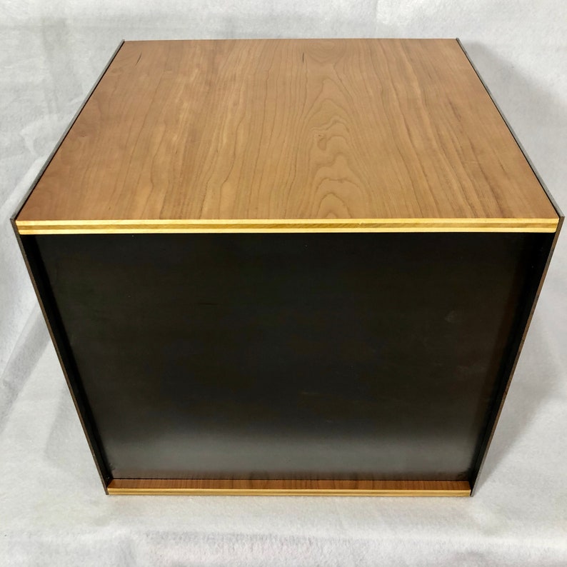 Vinyl Record Storage Milk Crate Design Cherry Full the Etsy