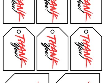 Etiquetas para lembrancinhas de agradecimento