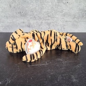 TY Stripes the Tiger Beanie Baby