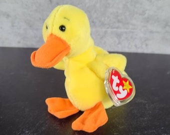 TY Quackers the Duck Beanie Baby
