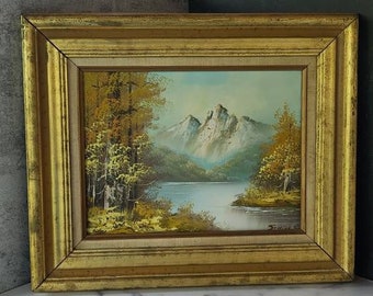 Pintura de la cordillera