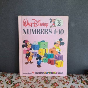 Walt Disney Numbers 1-10