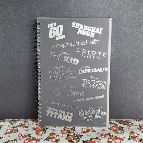 Vintage Movie-Themed Journal/Notebook