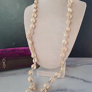 Vintage Shell Beaded Necklace
