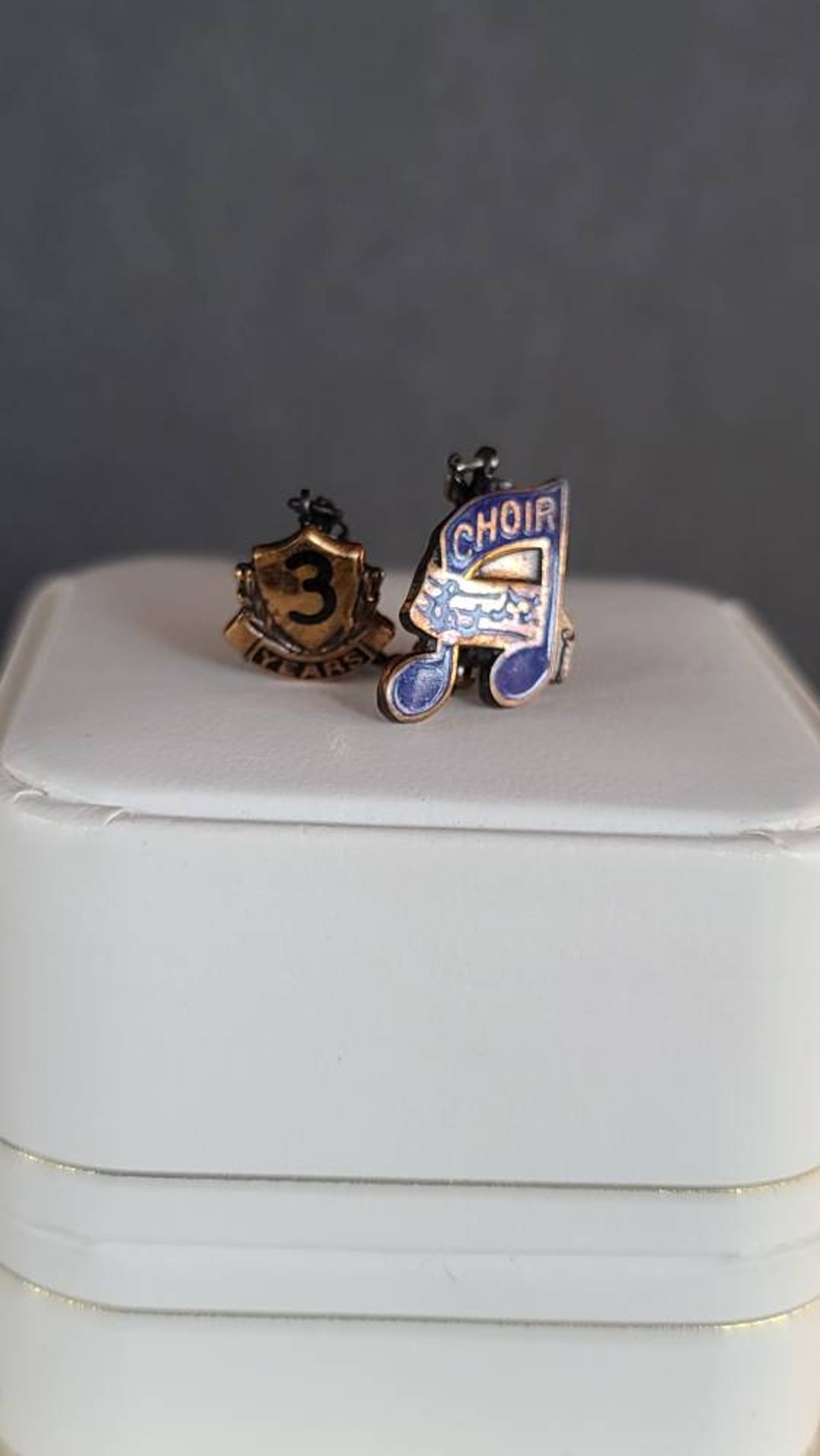 Vintage Three Year Choir Pin - Etsy
