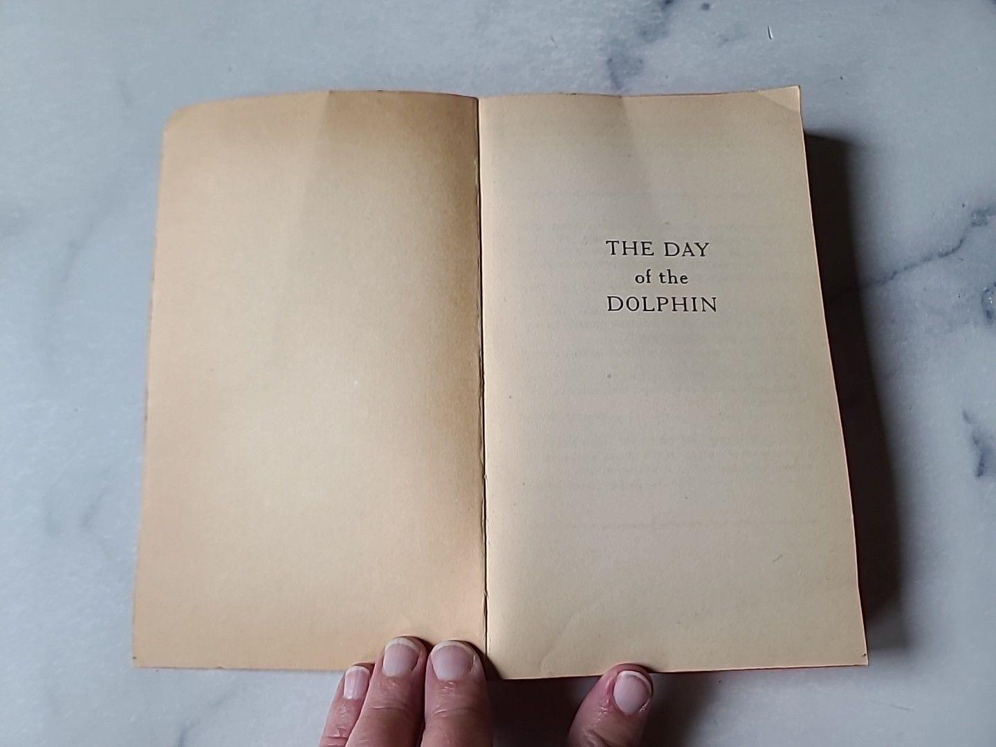 The Day of the Dolphin by Robert Merle Paperback - Etsy