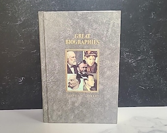 Libro de biografías vintage de Reader's Digest (1990)
