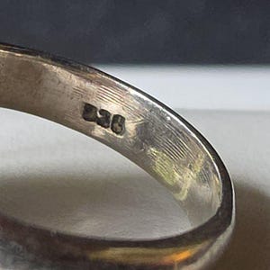 Brighton 925 Sterling Silver Signed Sayan Cable White Topaz Band Ring Size 6 zdjęcie 7