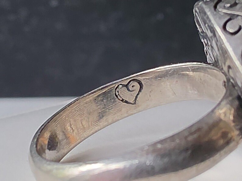 Brighton 925 Sterling Silver Signed Sayan Cable White Topaz Band Ring Size 6 zdjęcie 11