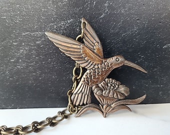 Vintage Hummingbird Light Pull