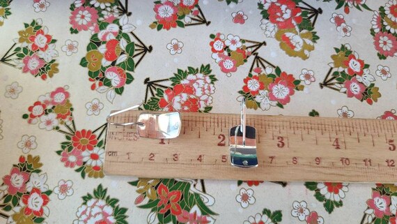 925 Hammered Dangling Earrings - image 10