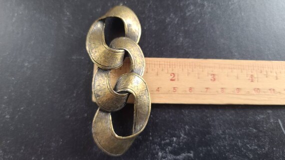Vintage Three Loop Brooch - image 8