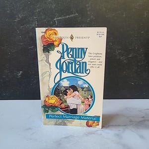 Perfect Marriage Material Bt Penny Jordan Paperback
