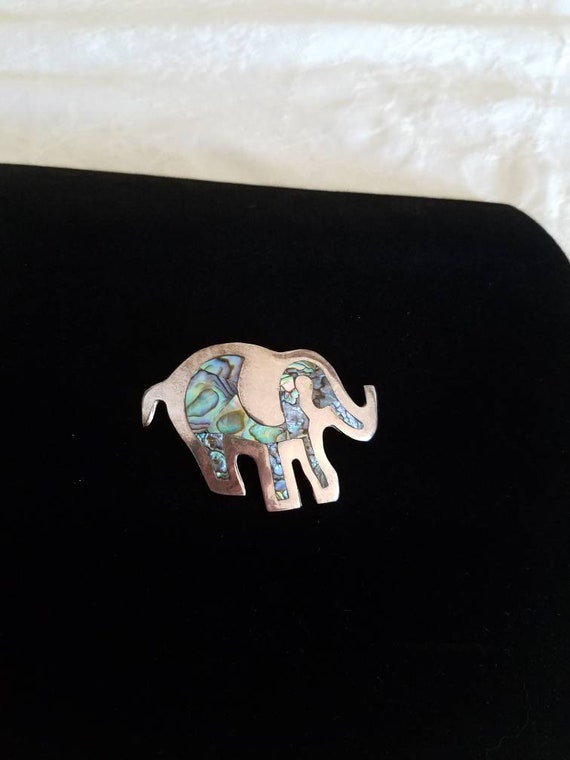 Mexican Alpaca Silver Brooch Gem mexican-alpaca-silver-brooch-gem