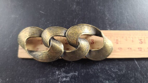 Vintage Three Loop Brooch - image 7