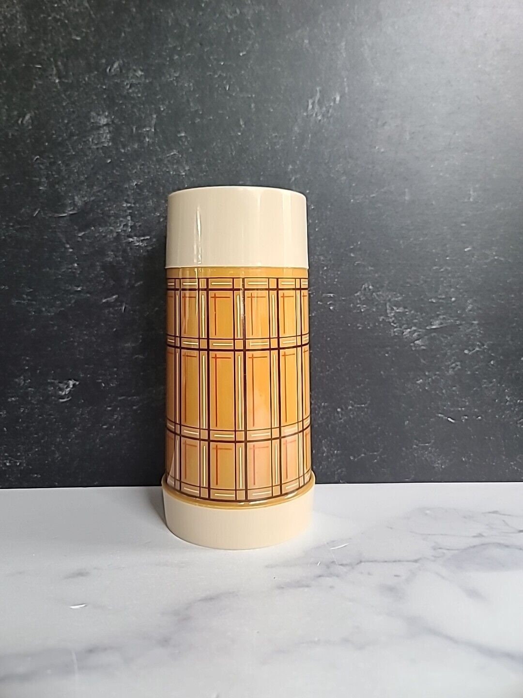 Buy Vintage Aladdins Best Buy Thermos Bottle Plaid Wide Mouth